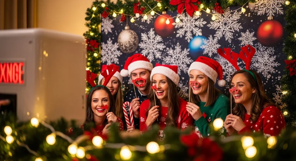 25 Fun Christmas Party Photo Booth Ideas for Insta-Worthy Shots