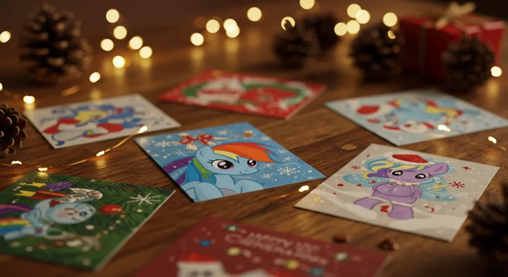 22 Cute Rainbow Dash Christmas Cards That Melt Hearts