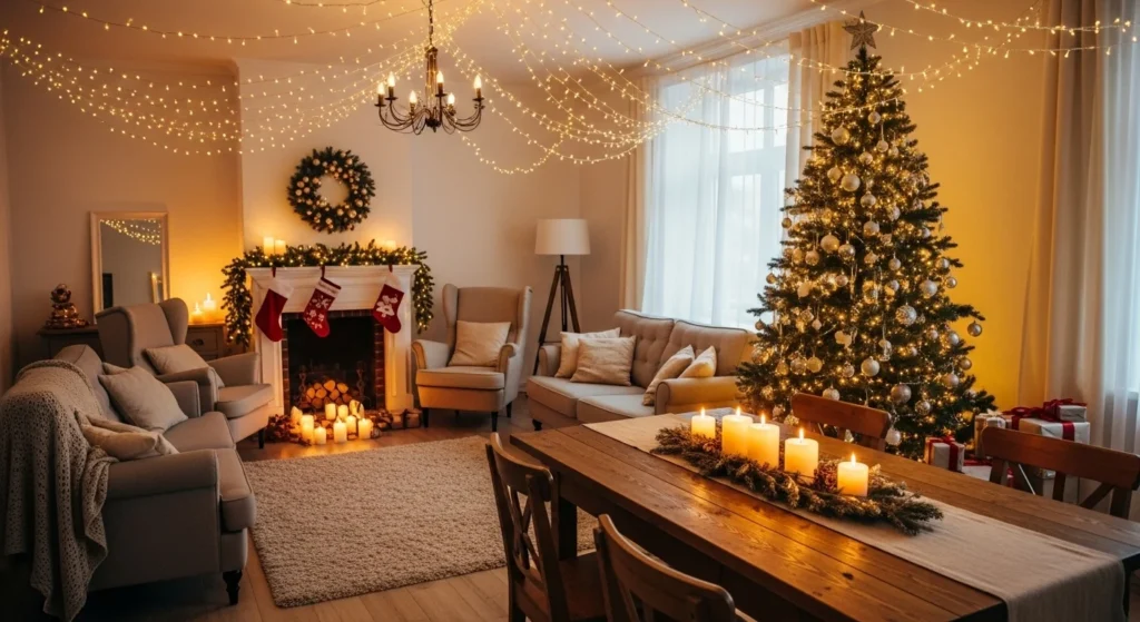 25 Dreamy Christmas Party Lighting Ideas That Set the Mood