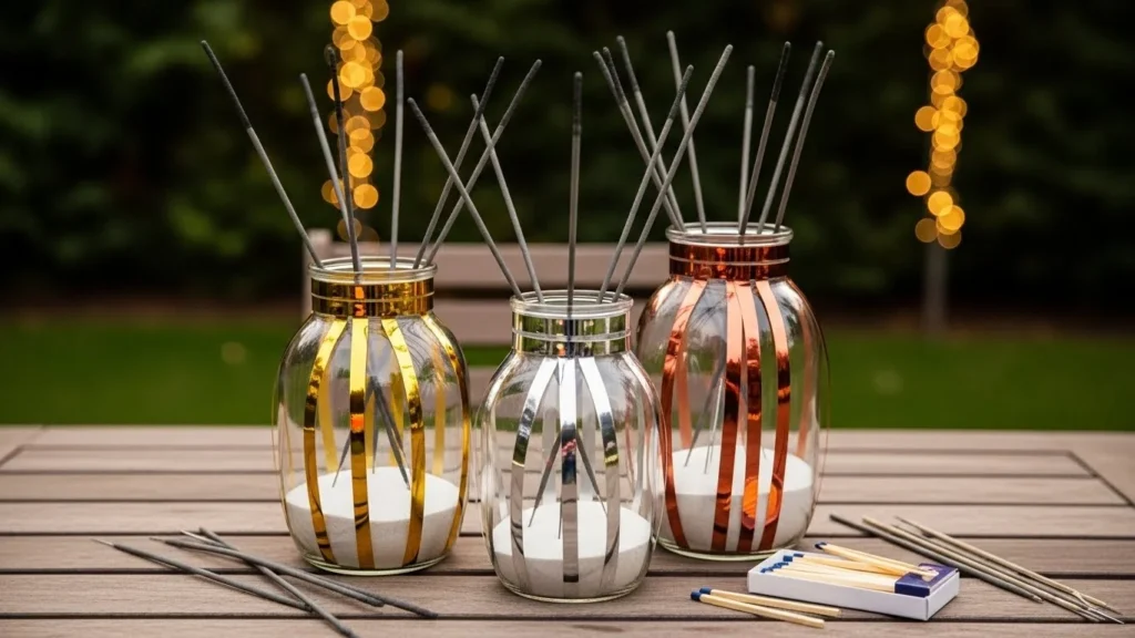 23 Clever DIY Sparkler Holder Craft That Adds Glow to Midnight