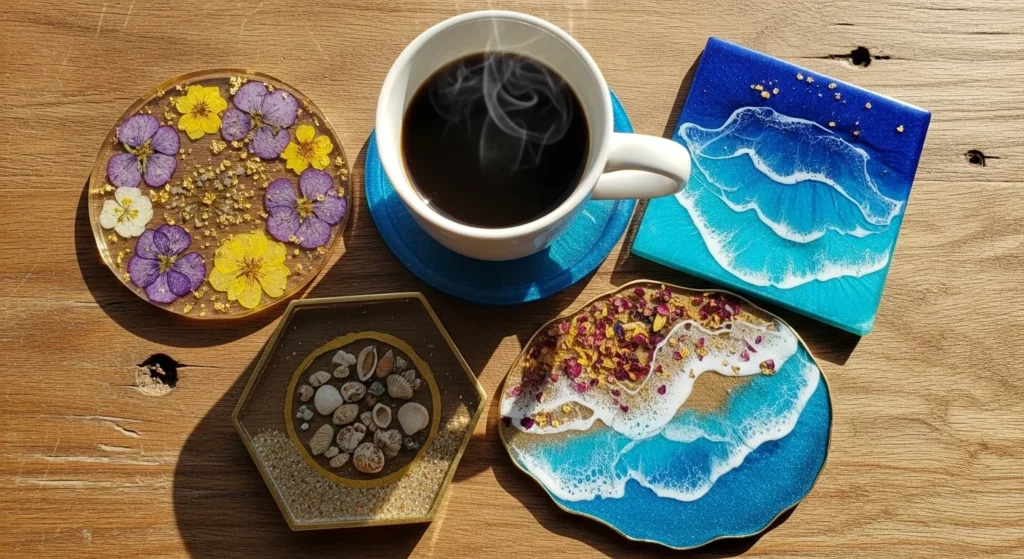 How to Make Custom Resin Coasters for Your Coffee Table