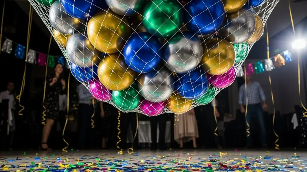 22 Dramatic DIY New Year Balloon Drop That Wows with Minimal Effort