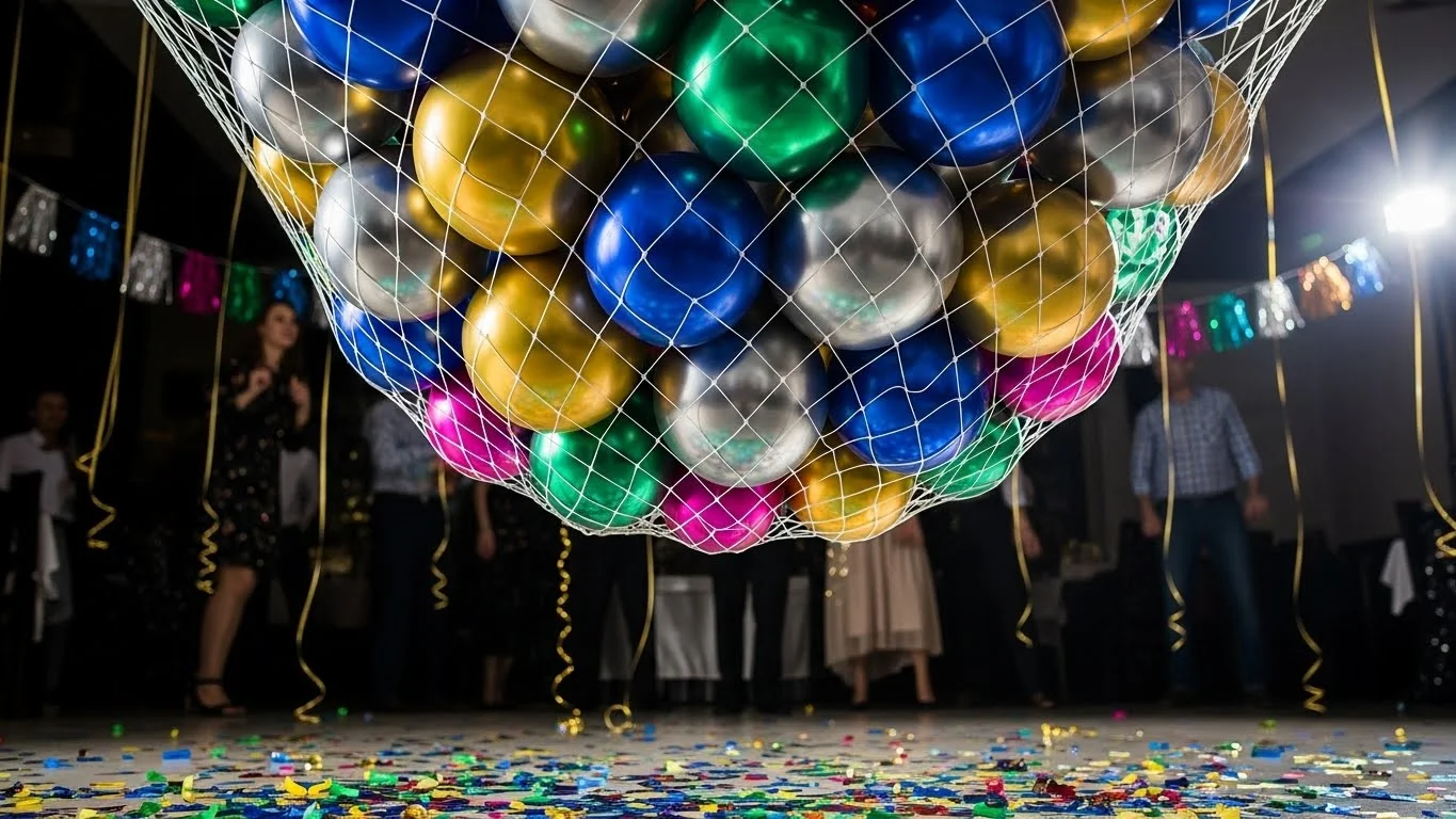 22 Dramatic DIY New Year Balloon Drop That Wows with Minimal Effort ...