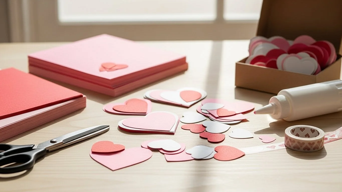 27 Lovely DIY Valentine Paper Crafts Anyone Can Make - craftedwizard.com