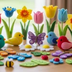 24 Soft Felt Spring Crafts for Beginners