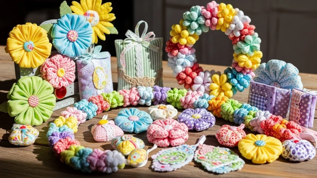 29 Creative Fabric Spring Crafts Without Sewing