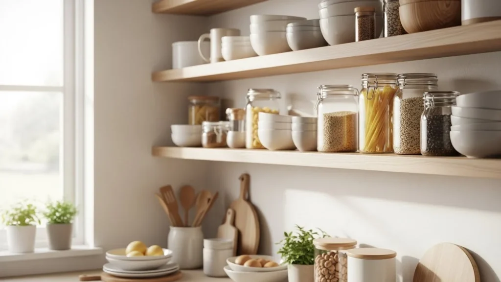 24 Kitchen Decor Shelf Styling Ideas That Look Polished