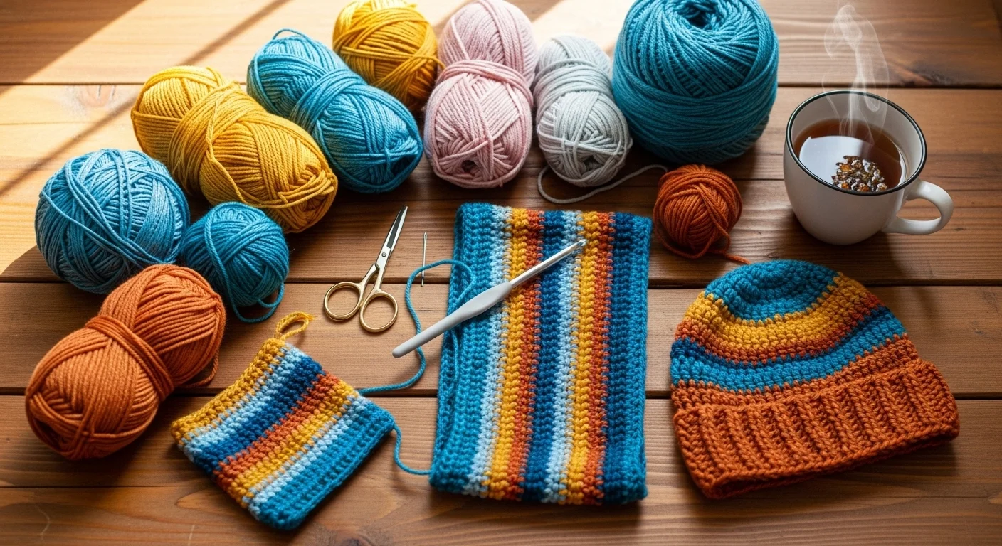 25 Easy Crochet Ideas You Can Finish in a Weekend - craftedwizard.com