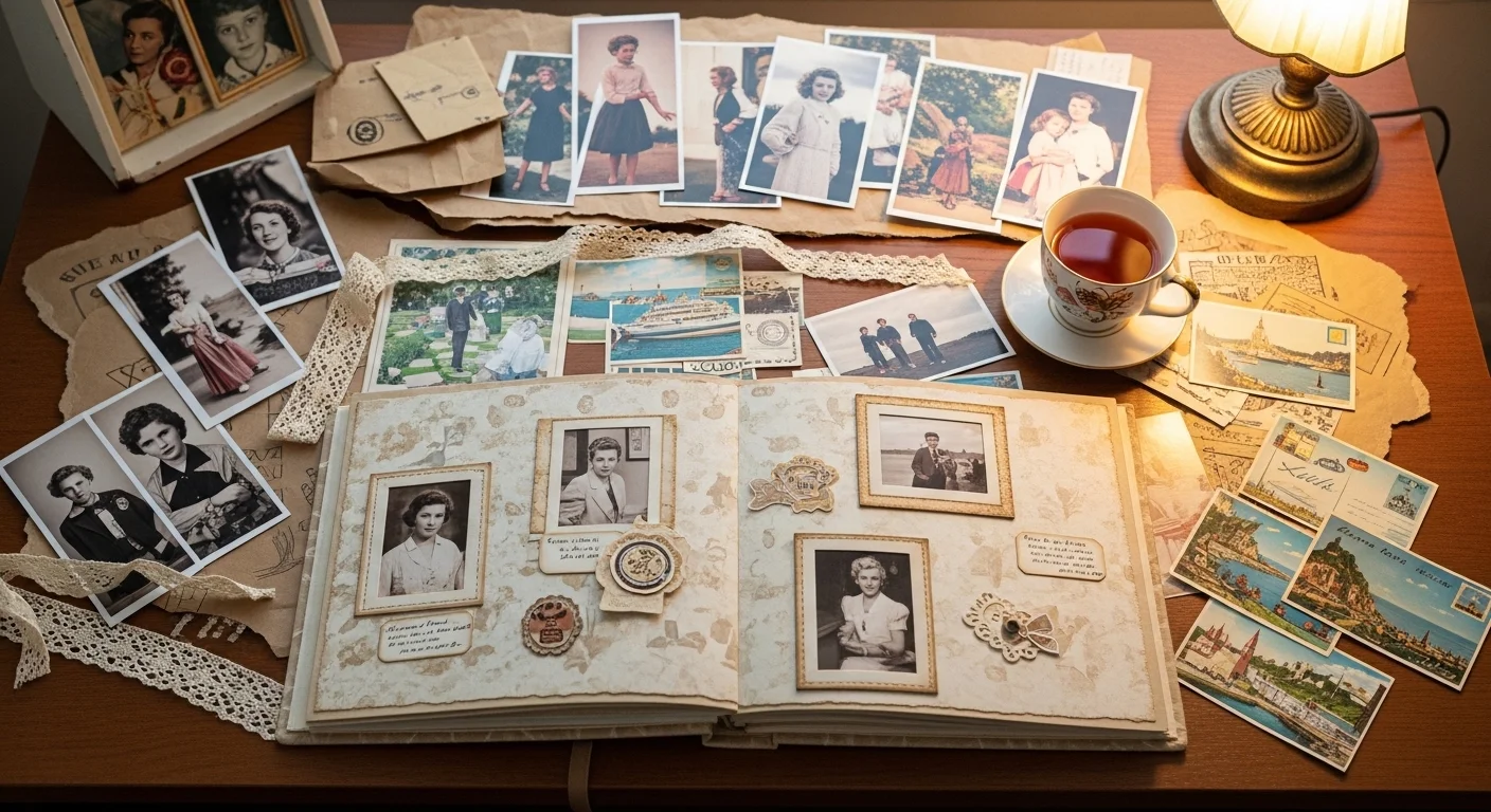 How to Create a DIY Photo Album With Vintage Vibes - craftedwizard.com