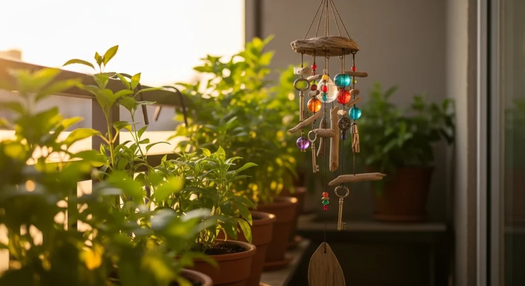 How to Make Soothing Wind Chimes From Recycled Materials