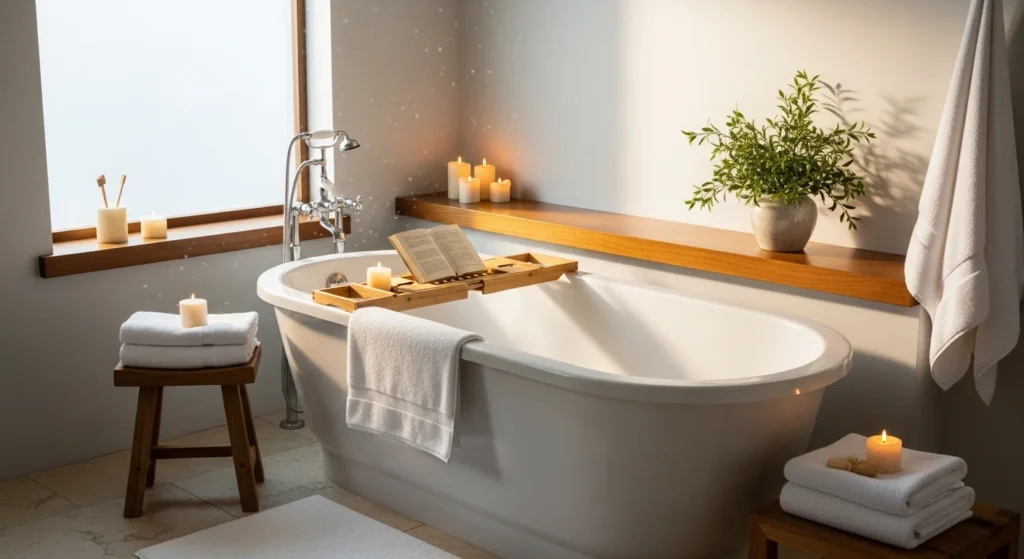 How to Decorate a Bathroom to Look Spa-Like