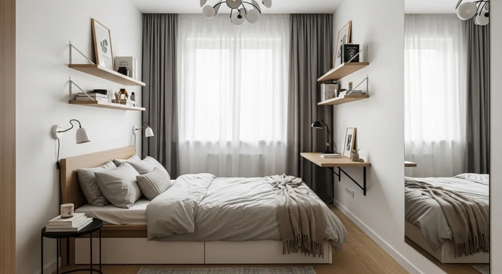 24 Smart Small Bedroom Decor Ideas That Maximize Every Inch