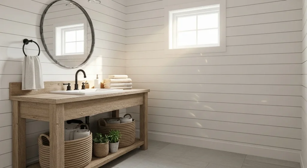 26 Charming Farmhouse Bathroom Decor Ideas That Feel Warm and Cozy