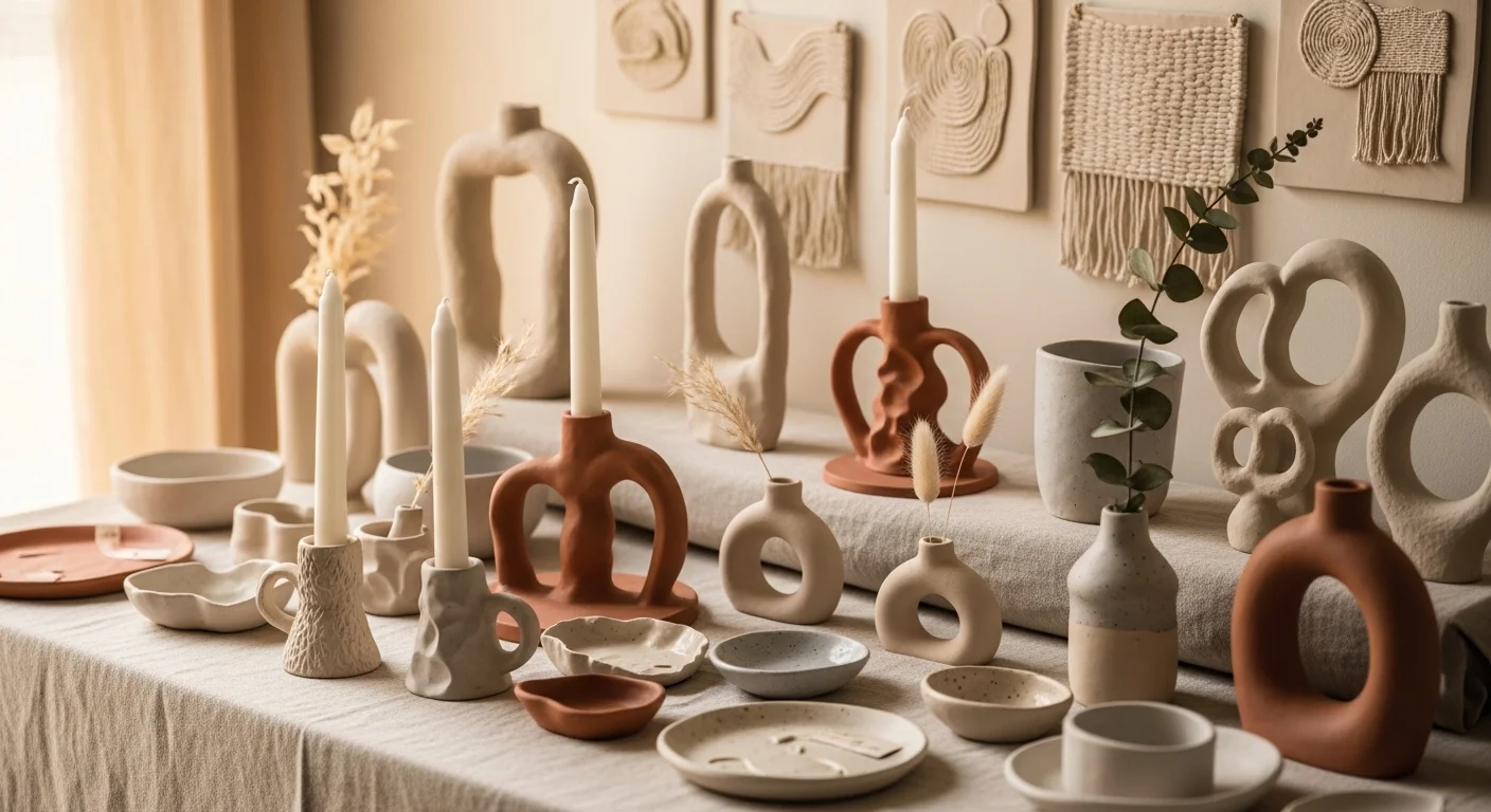 23 Clay Home Decor Projects for Aesthetic Spaces craftedwizard com
