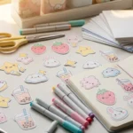 How to Make Kawaii Aesthetic Stickers That Look Adorable