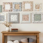 How to Make Fabric-Covered Wall Art Frames