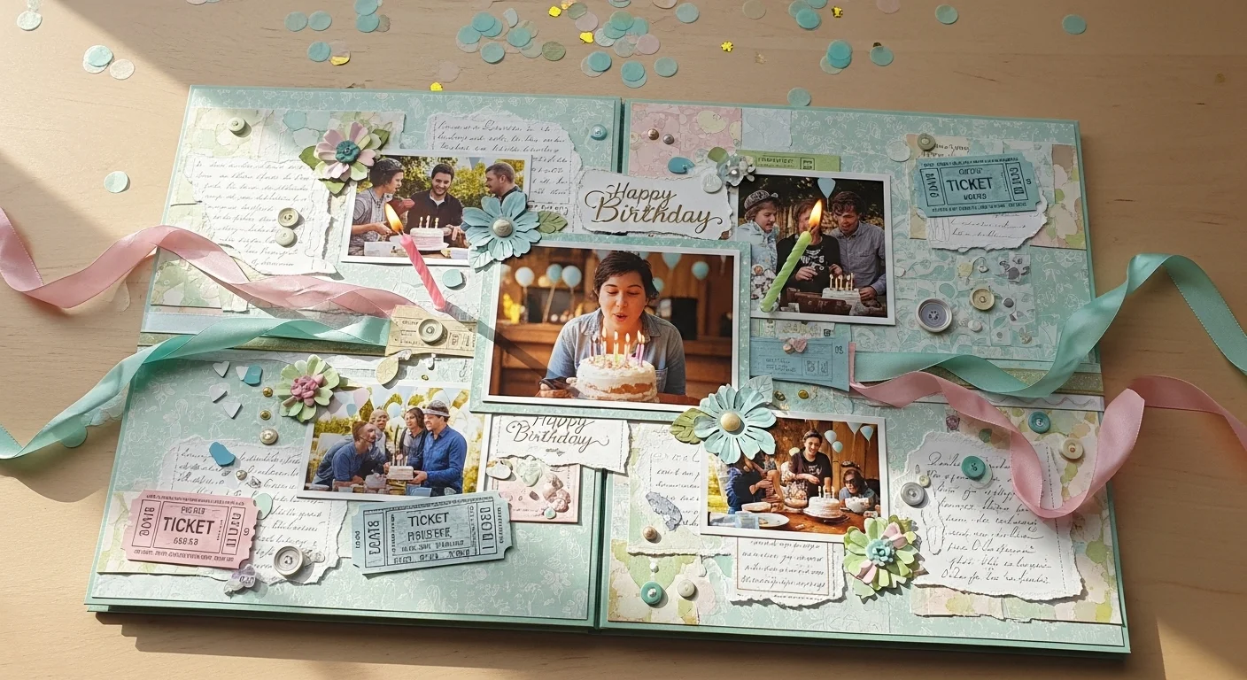26 Birthday Scrapbook Ideas That Make the Day Unforgettable ...