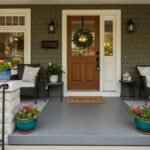 How to Decorate An Aesthetic Front Porch For A Welcoming Entry