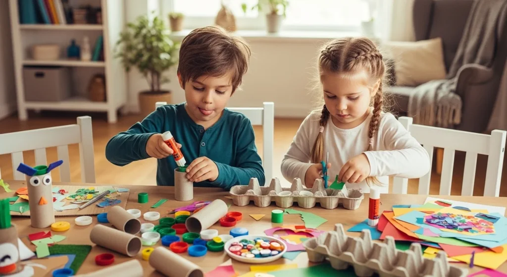 How to Make Recycled Crafts for Kids for Budget-Friendly DIY Fun