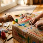 22 Easy Cardboard Box Crafts for Kids for Fun Screen-Free Activities
