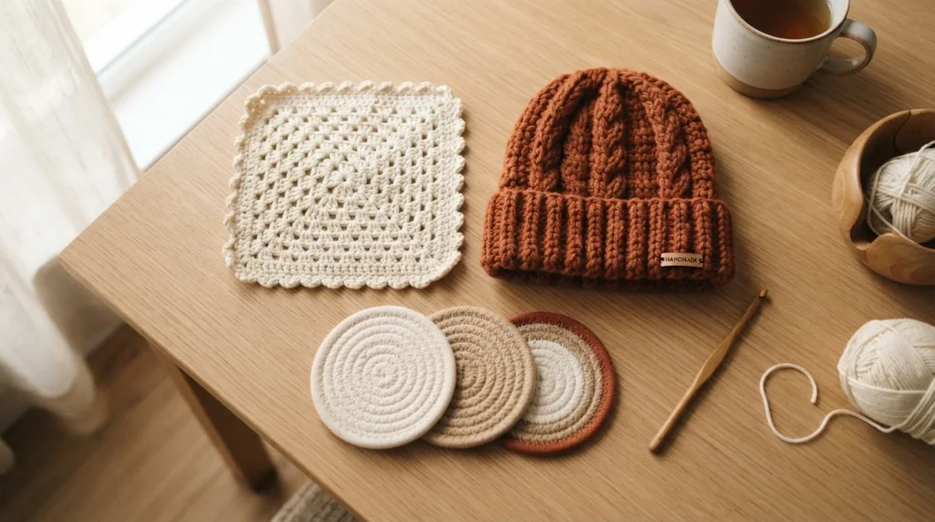 25 Easy Crochet for Beginners Projects You Can Finish in a Weekend