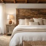 24 Rustic Wood Headboard Ideas to Add Warmth to Your Bedroom